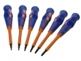 Trade Quality Electricians 6Pc Screwdriver Set Torx VDE GS Protection to 1000v SD274 *Out of Stock*