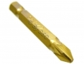 10Pc Titanium Coated Silicon S2 Steel  Screwdriver Bits 50mm Long SD281 *Out of Stock*
