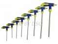 Set of 16 Hexagon Key Wrenches and Torx with T Handles SD305 *Out of Stock*