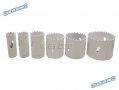 Silverline Professional 9 Piece Plumber Bi-Metal HSS Holesaw Kit SIL595759 *Out of Stock*