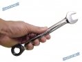 Silverline Professional Fixed Head 18mm Ratchet Spanner SIL793777