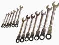 Trade Quality Professional 13 Piece Flexi Gear Ratchet Spanner Set 8-32mm SP147 *Out of Stock*