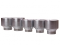 5Pc  3/4 Drive Chrome Vanadium Deep Socket Set 55, 56, 60, 65 and 70mm SS028 *Out of Stock*