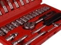 Professional Quality 38 Pc 1/4 inch Drive CRV Socket Set SS032 *Out of Stock*