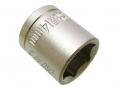 Trade Quality 13 PC 1/4 inch Shallow CRV Sockets Chrome Vanadium on Rail 4-14mm SS093 *Out of Stock*