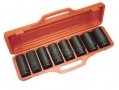 Trade Quality 8 Piece Shallow  3/4" Impact Sockets with Posi Drive SS130 *Out of Stock*