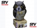 DEFENDERS Lifelike Wind-Action Owl Bird Scarer Pest Deterrant / Garden Ornament STV965 *OUT OF STOCK*
