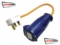 Streetwize 230V UK Hook Up Adapter for Caravans SWTT43 *Out of Stock*
