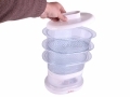 Tefal Compact 3 Tier White Food Steamer With Easy Storage 7L TEF-VC130115 *Out of Stock*