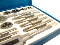 Trade Quality 23 Piece Whitworth BSW Tap and Die Set Plug Taper in Metal Box TP126 *Out of Stock*