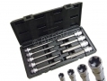 US PRO Professional 9 Piece 3/8" and 1/2" Drive Inverted Female Torx Bit Socket Set US0174 *Out of Stock*