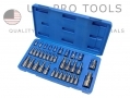 US PRO Professional 35 Piece Torx Bit and E Socket Set 1/4\" 3/8\" and 1/2\" US1126 *Out of Stock*