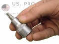 US PRO Professional 19 Piece 1/4\" and 1/2\" Drive Torx Bit Socket Set US1131 *Out of Stock*