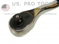 US PRO Professional 3/8\" Quick Release Curved Ratchet Handle 72 Teeth US4068 *Out of Stock*