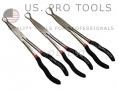US PRO Professional 3 Piece 11\" long Nose Round Tip Pliers with Cushioned Grips US0611  *Out of Stock*