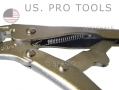 US PRO Professional 10\" Curve Jaw Locking Mole Grip Pliers US1713 *Out of Stock*