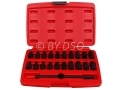 US Pro 21 Piece 3/8" DR Master Engine Oil Gearbox Drain Plug Key Set US3007 *Out of Stock*