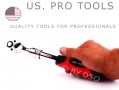 US PRO Trade Quality 3/8” Drive Extendable Ratchet Handle Reversible 72 Teeth 9 to 12.5\" Inches US4053 *Out of Stock*