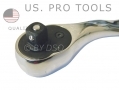 US PRO Professional 3/8\" Extra Long Curved Ratchet Handle 72 Teeth 255mm US4071 *Out of Stock*