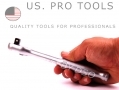 US Pro 3/8” Drive Professional Trade Quality Oval Head Reversible Ratchet Handle US4086 *Out of Stock*
