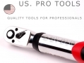 US PRO Professional Trade Quality 3/8” Digital Electronic Torque wrench 10 - 135Nm Calibrated US6754 *Out of Stock*