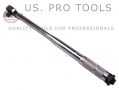 US PRO Professional 1/2\" Drive Micrometer Torque Wrench 28 - 210Nm US6756 *OUT OF STOCK*