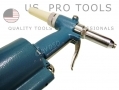 US PRO Professional Pneumatic 1/4 inch Air Hydraulic Riveter Rivet Gun with 5 Rivet Heads US8304 *Out of Stock*